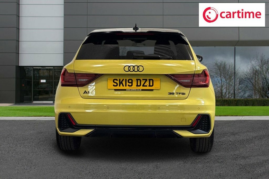 Audi A1 1.5L S Line Contrast Edition SK19DZD Yellow #5