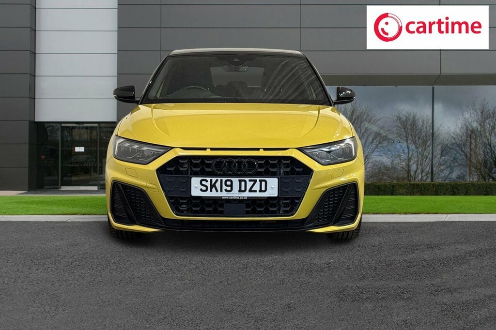 Audi A1 1.5L S Line Contrast Edition SK19DZD Yellow #4