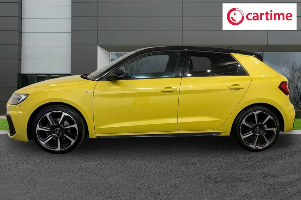 Audi A1 1.5L S Line Contrast Edition SK19DZD Yellow #3