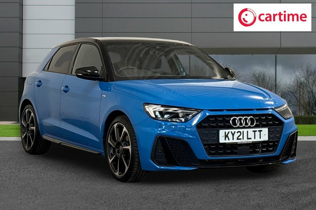 Audi A1 1L Black Edition KY21LTT Blue