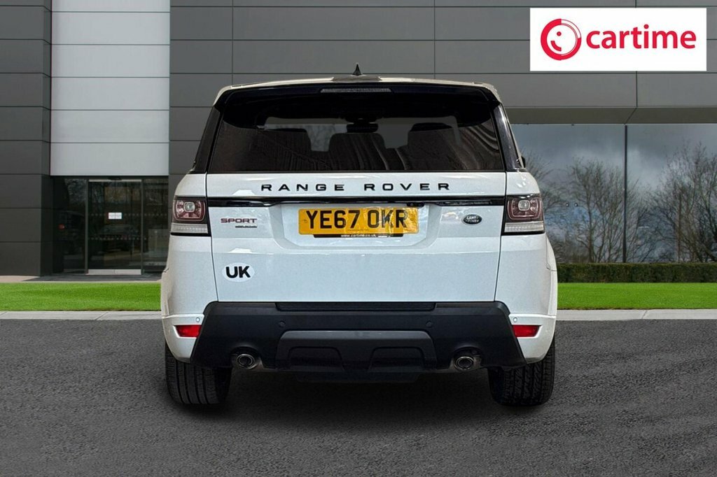 Land Rover Range Rover Sport 3L Hse Dynamic YE67OKR White #5