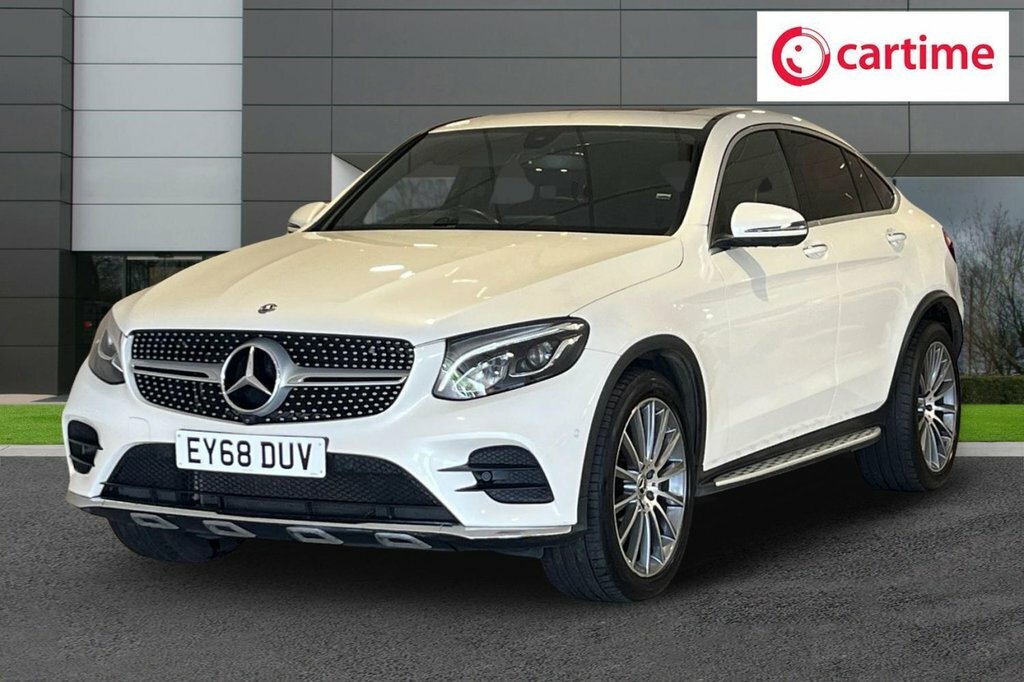 Mercedes-Benz GLC Class 2L Amg Line EY68DUV White #6