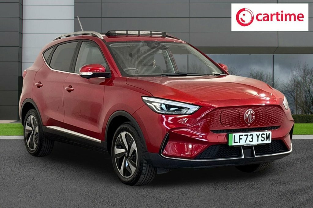 MG ZS Suv Red