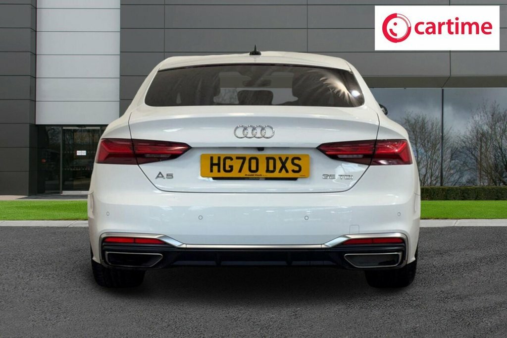 Audi A5 2L S Line HG70DXS White #5