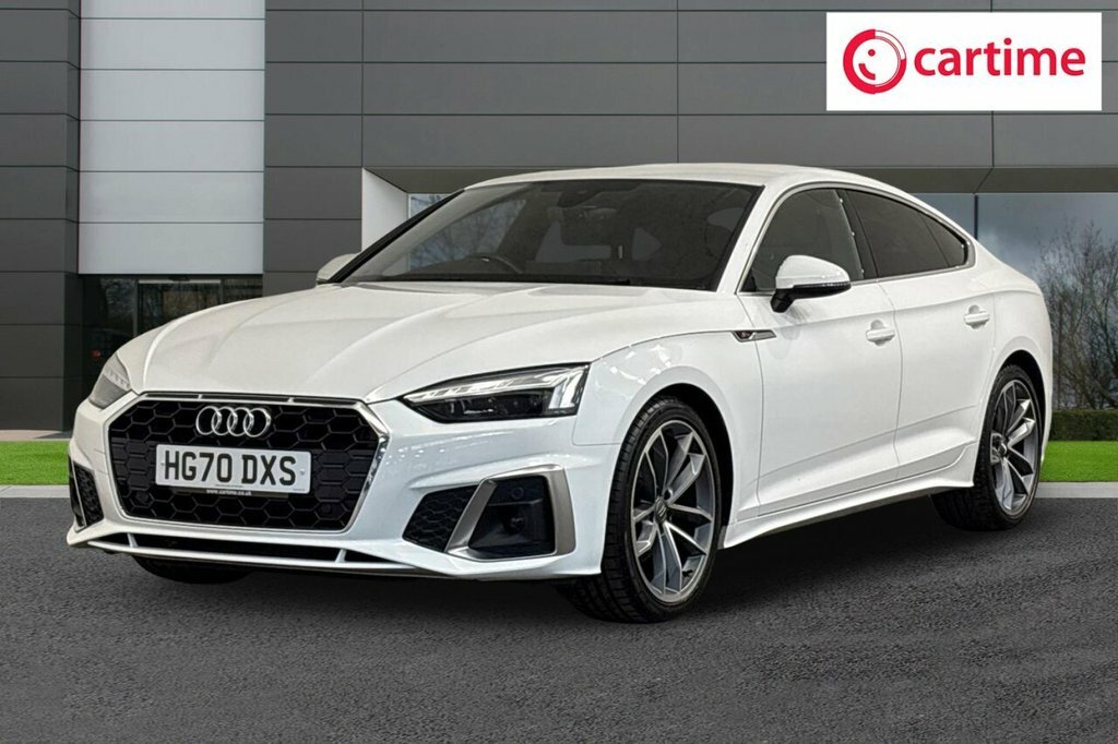 Audi A5 2L S Line HG70DXS White #6