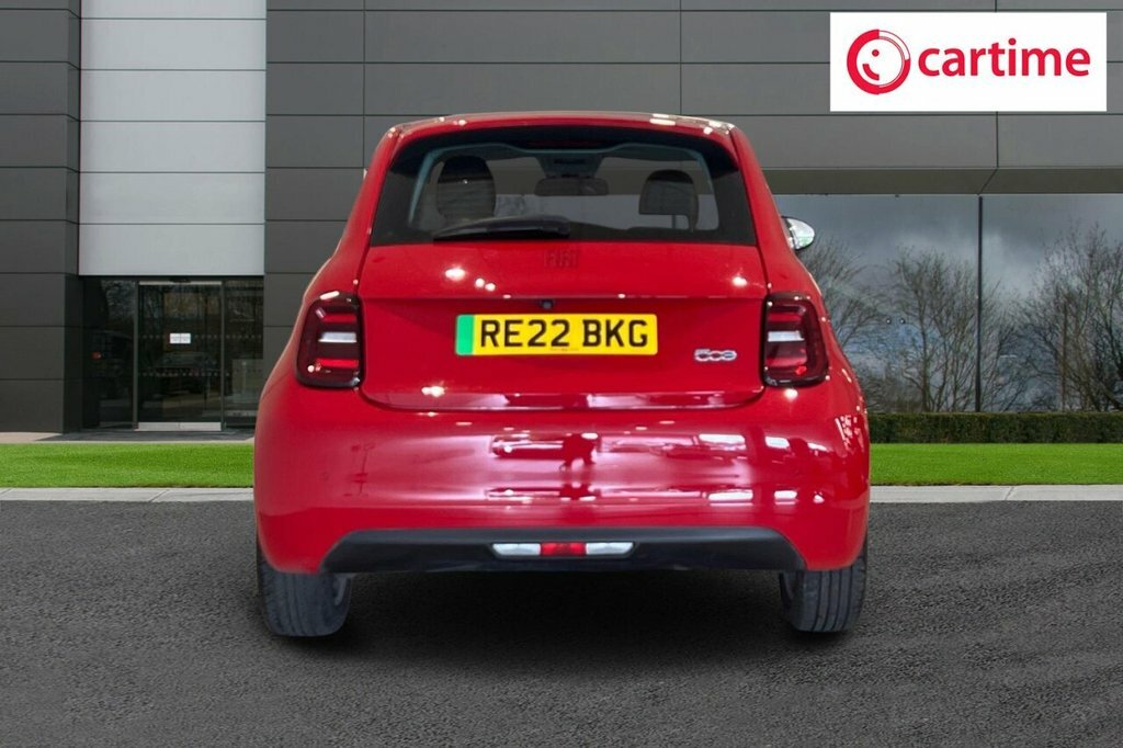 Fiat 500E 500E Red Red #5