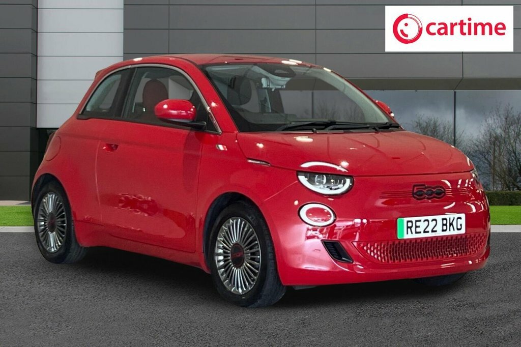 Fiat 500E 500E Red Red
