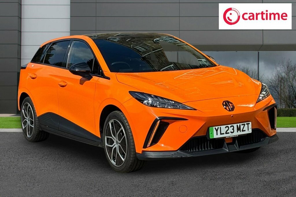 MG MG4 Hatchback Orange