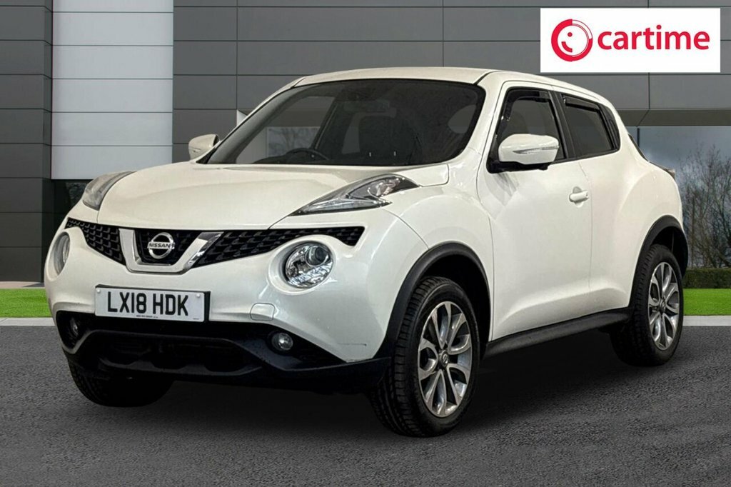 Nissan Juke 1L Tekna LX18HDK White #6