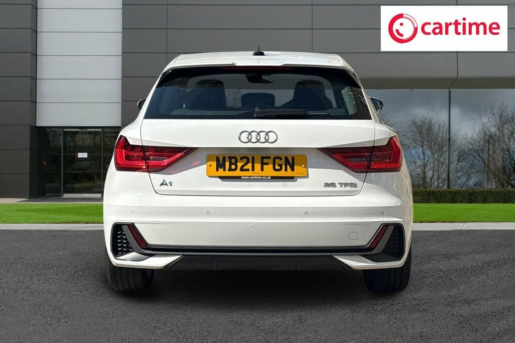 Audi A1 1L S Line MB21FGN White #5