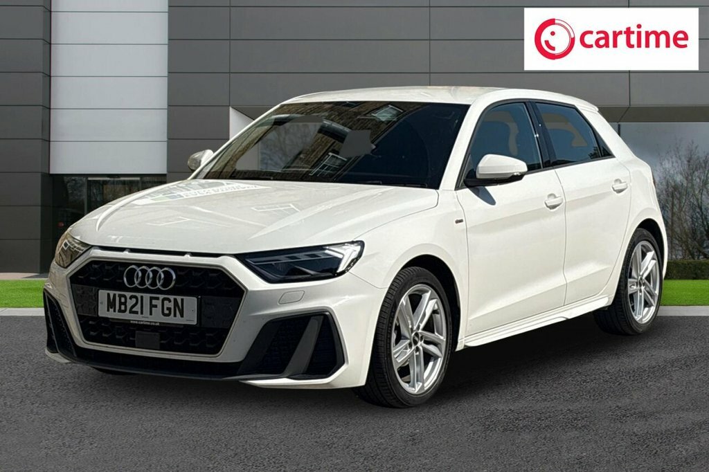 Audi A1 1L S Line MB21FGN White #6