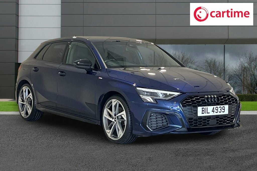 Audi A3 1L Black Edition SE23WJD Blue
