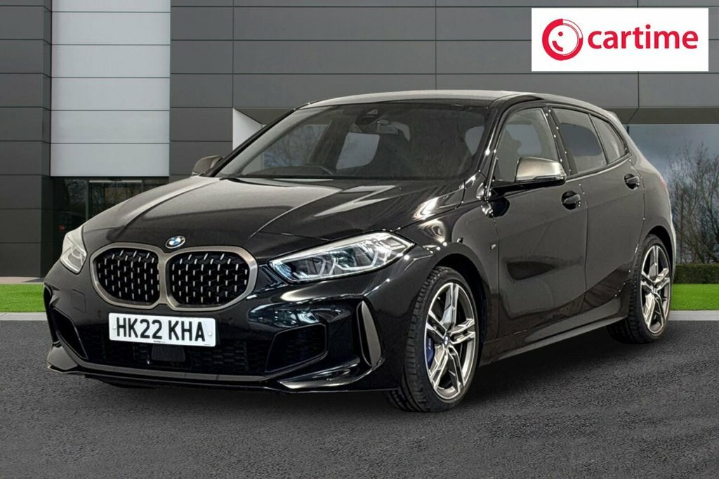 BMW 1 Series Hatchback HK22KHA Black #6