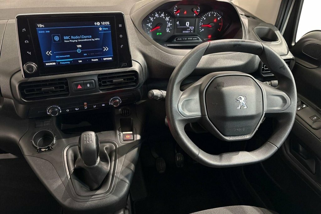 Peugeot Partner Bluehdi 650 S L1 H1 Euro 6 U1200 Ulez White #10