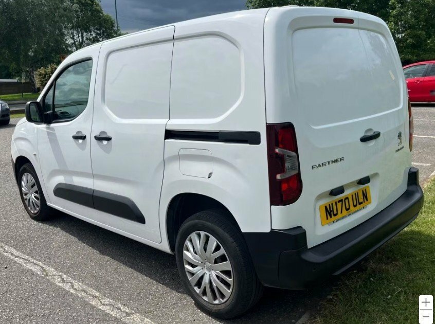 Peugeot Partner 1.5L Professional White #3