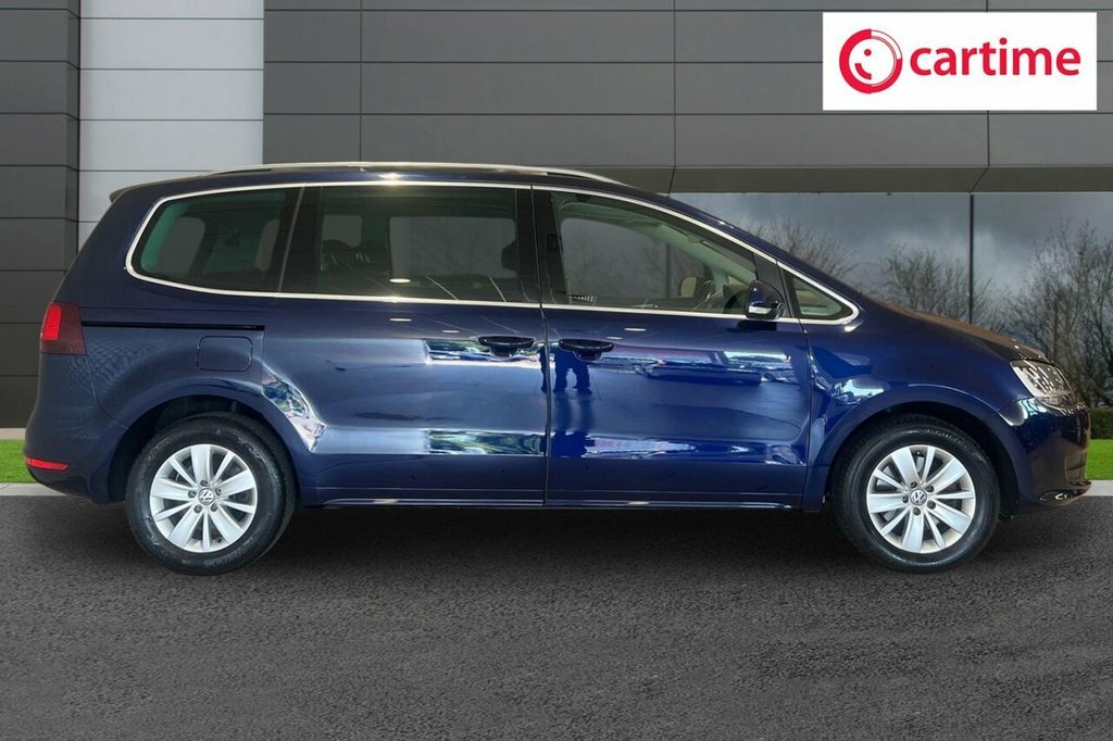 Volkswagen Sharan 2L Se Nav Blue #2