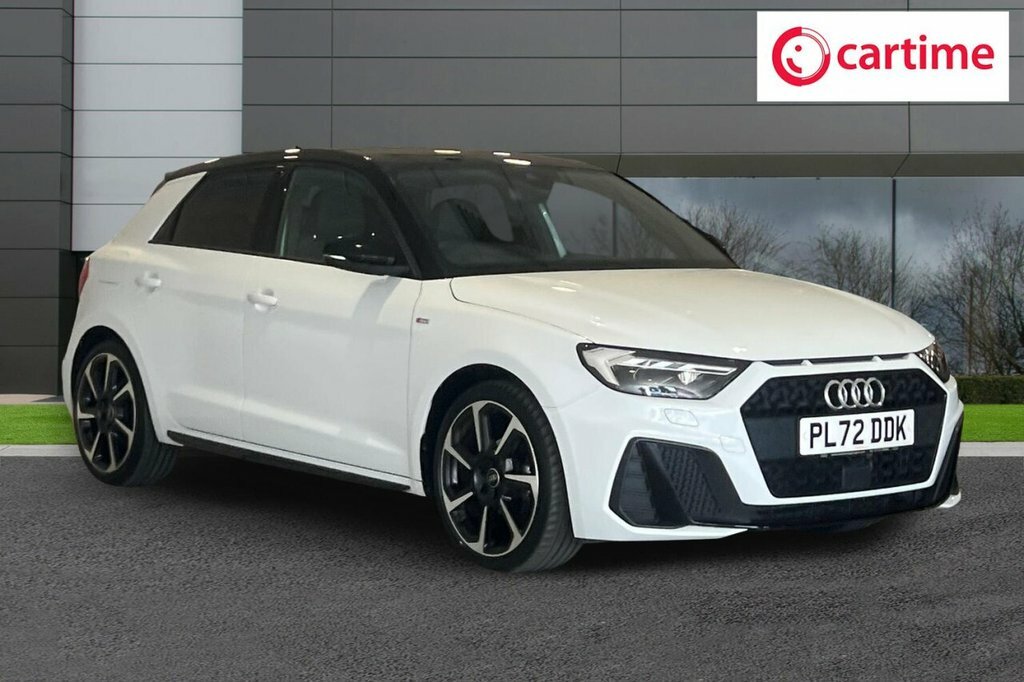 Audi A1 1L Black Edition White