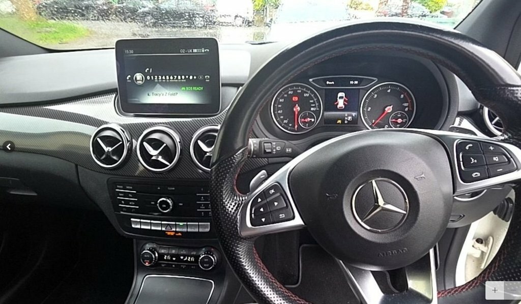 Mercedes-Benz B Class 1.5L Amg Line KE68BRV White #4