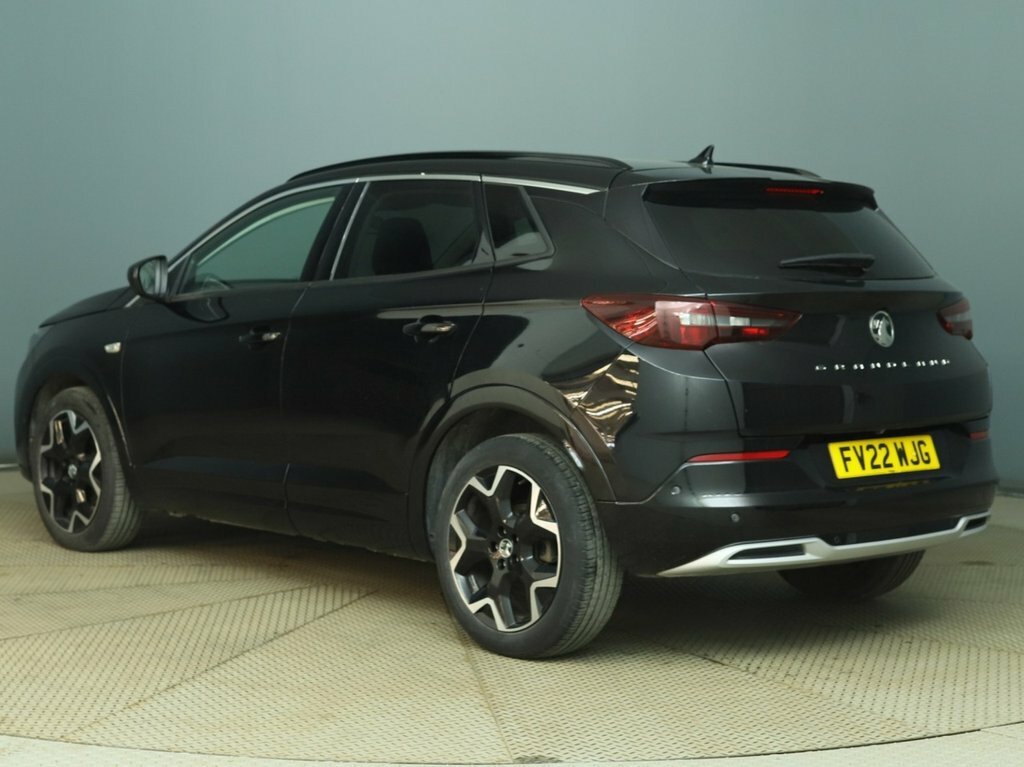 Vauxhall Grandland X 1.2L Elite FV22WJG Black #4