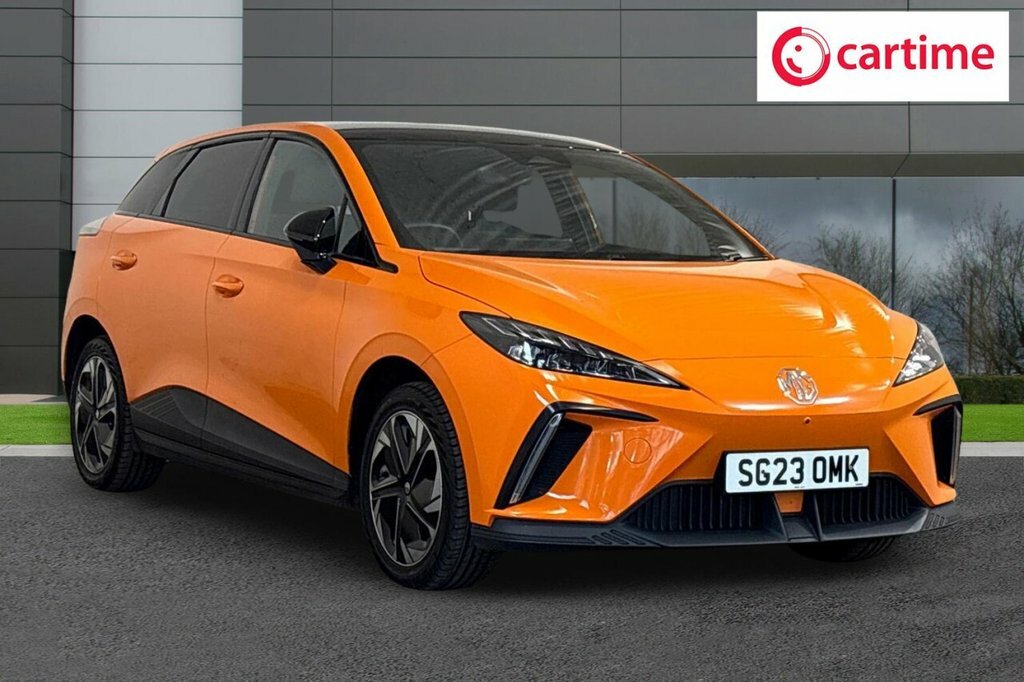 MG MG4 Hatchback SG23OMK Orange