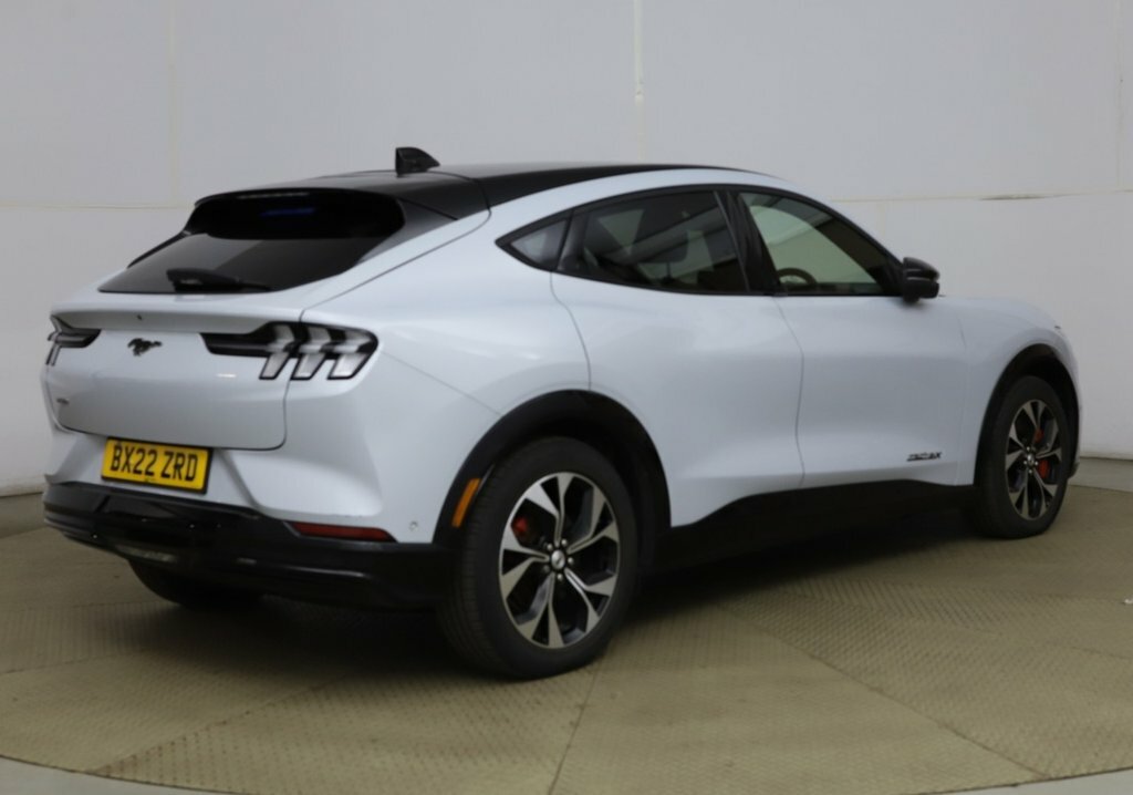 Ford Mustang Mach-E Suv White #4