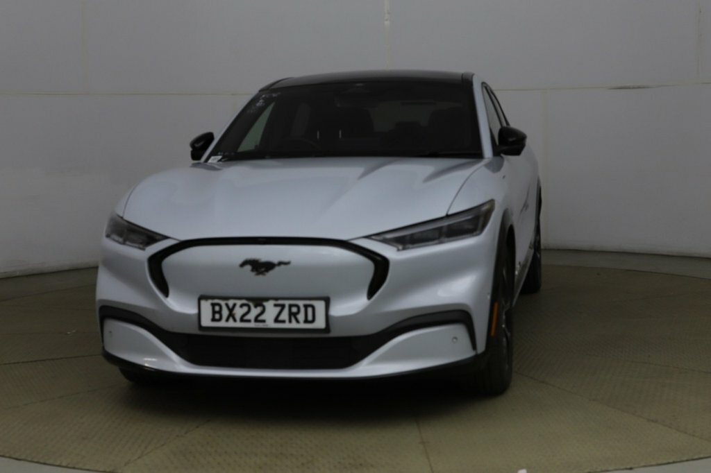 Ford Mustang Mach-E Suv White #3