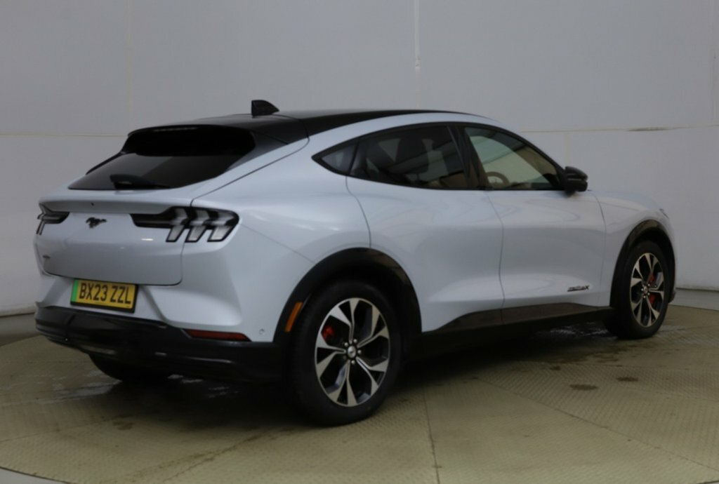 Ford Mustang Mach-E Suv White #4