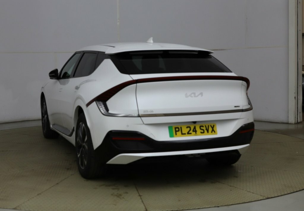 Kia EV6 Hatchback White #4