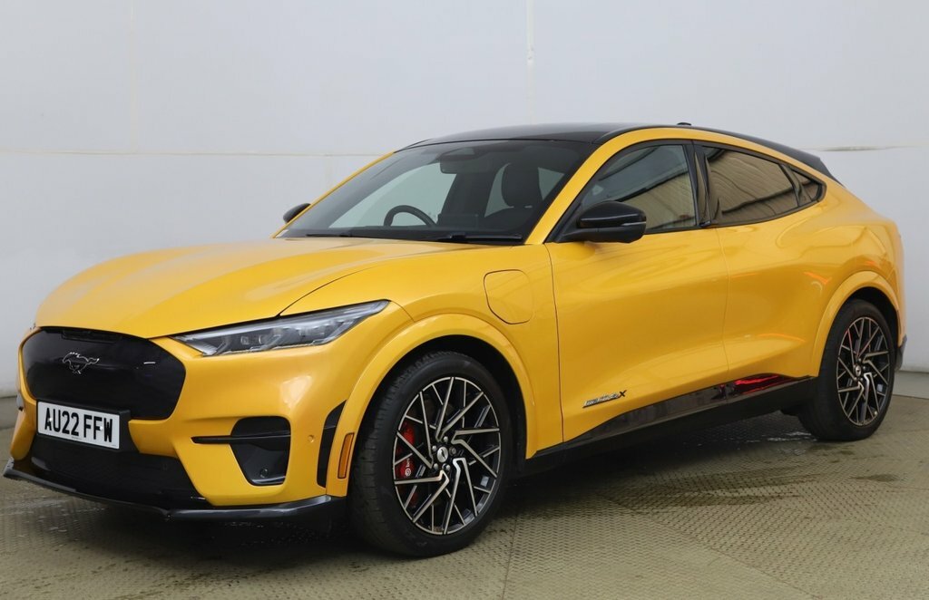 Ford Mustang Mach-E Suv Orange #2