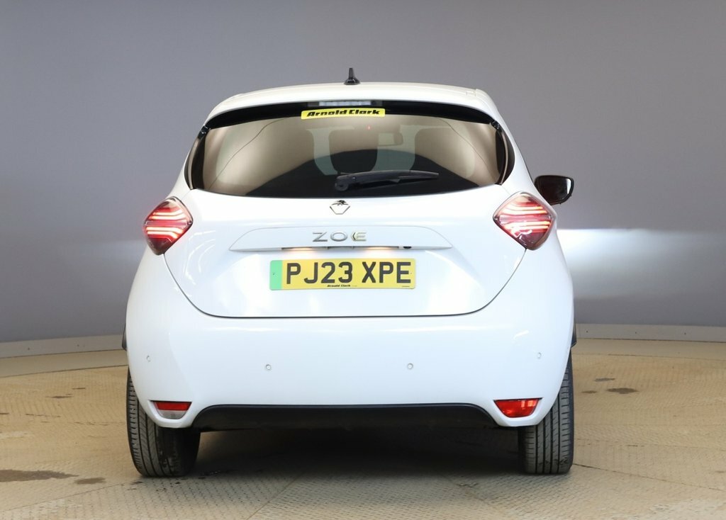 Renault Zoe Hatchback White #4