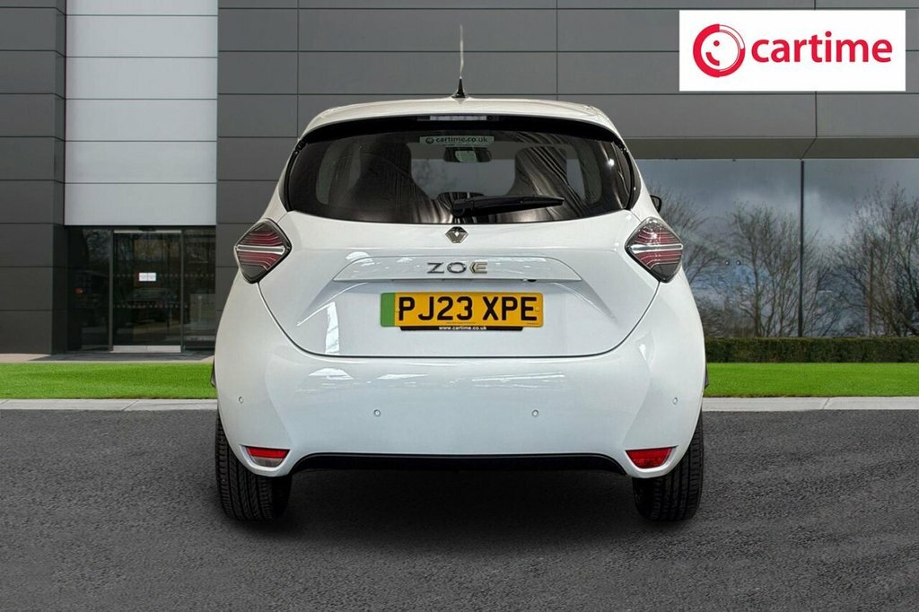 Renault Zoe Hatchback PJ23XPE White #5