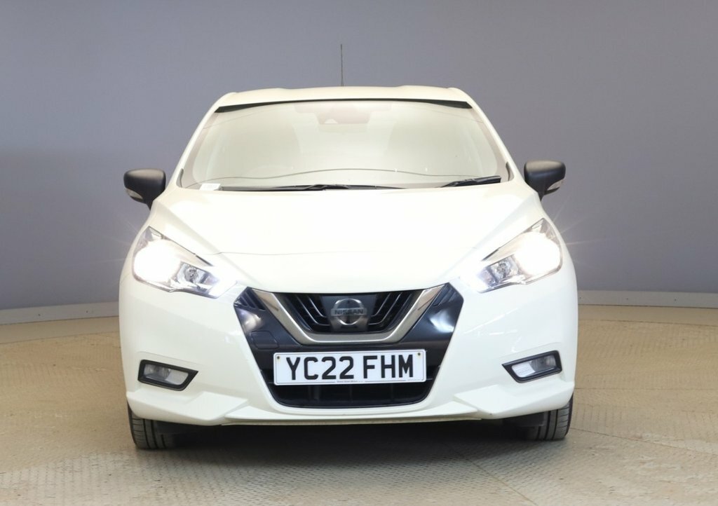 Nissan Micra 1L Visia White #3