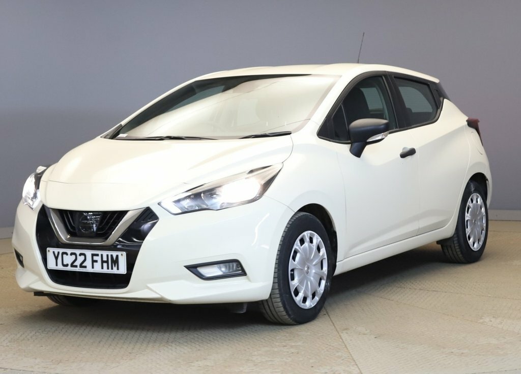 Nissan Micra 1L Visia White #2