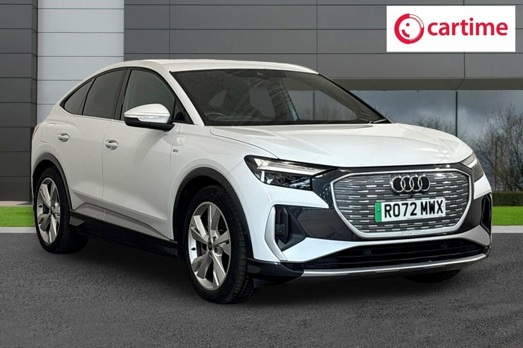 Audi Q4 E Tron Suv White