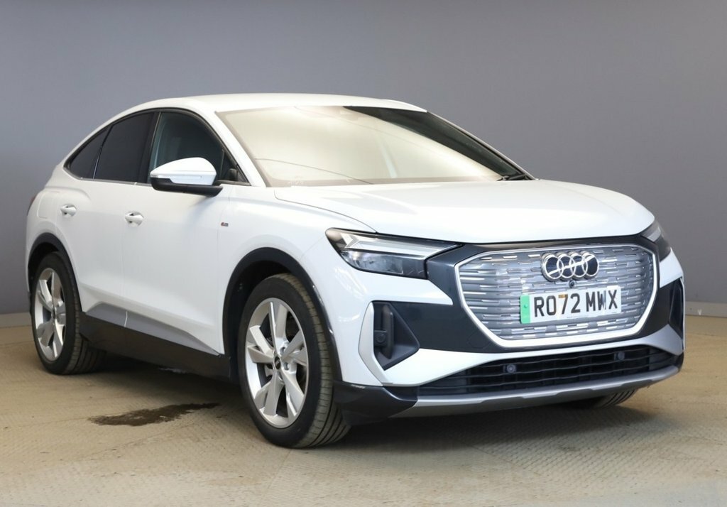 Audi Q4 E Tron Suv White