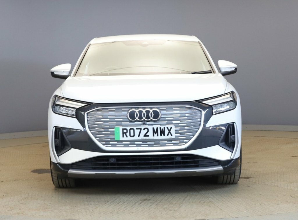 Audi Q4 E Tron Suv White #3