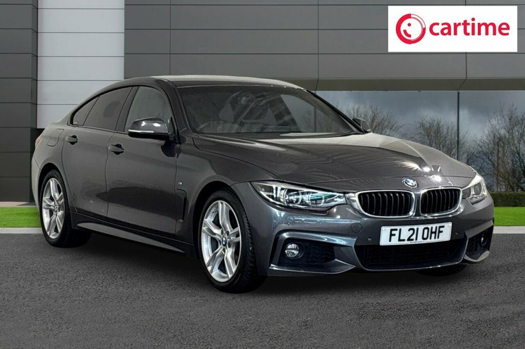 BMW 4 Series Gran Coupe 2L M Sport FL21OHF Grey