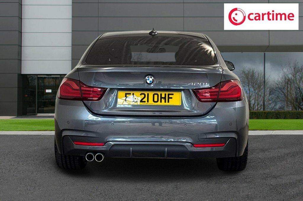 BMW 4 Series Gran Coupe 2L M Sport FL21OHF Grey #5