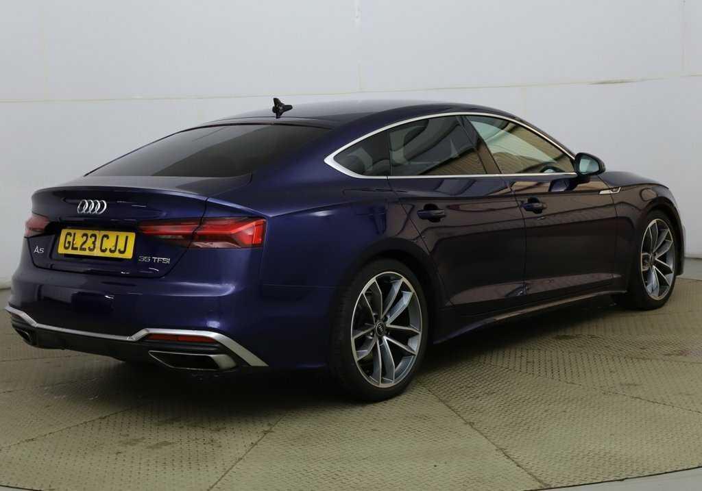 Audi A5 2L S Line Blue #4