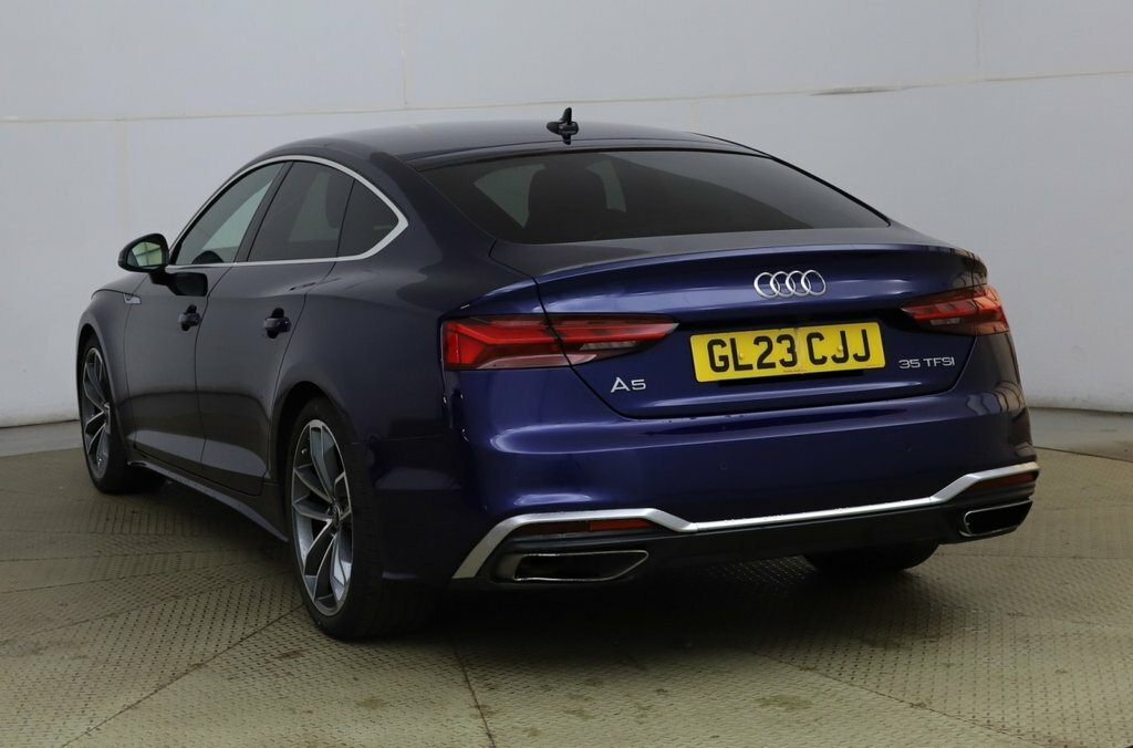 Audi A5 2L S Line Blue #5