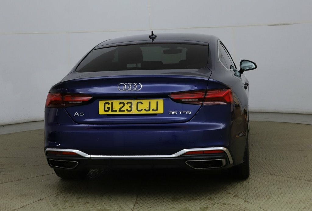 Audi A5 2L S Line Blue #6