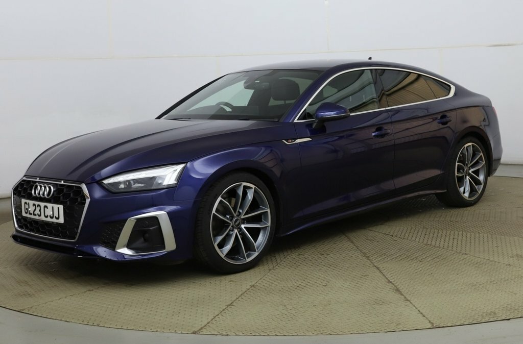 Audi A5 2L S Line Blue #2