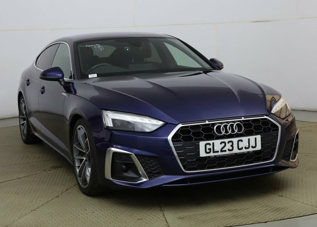 Audi A5 2L S Line Blue