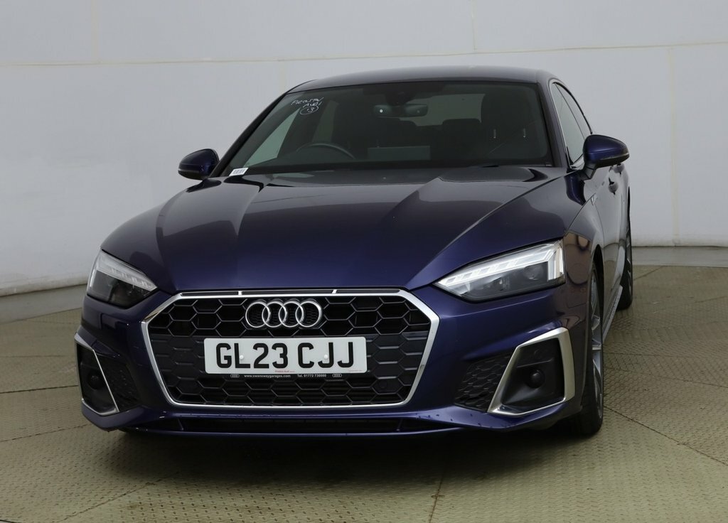 Audi A5 2L S Line Blue #3