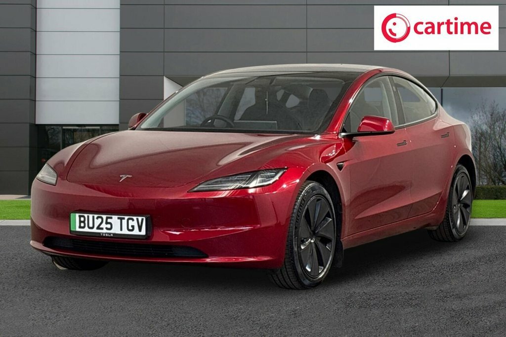 Tesla Model 3 Saloon BU25TGV Red #6