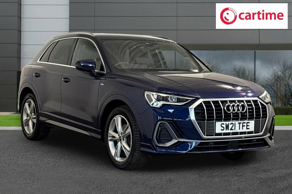 Audi Q3 1.5L S Line Blue