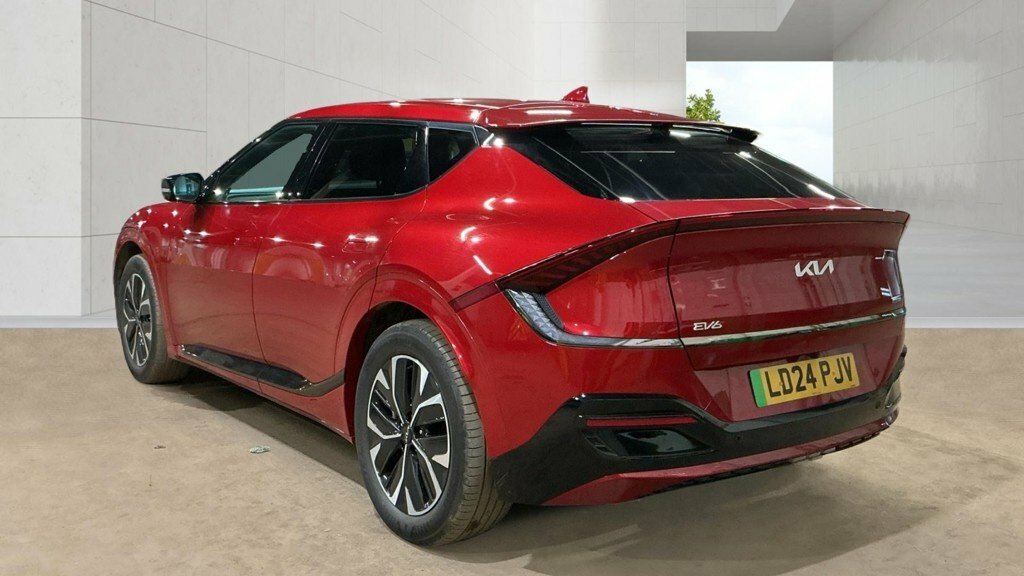Kia EV6 Hatchback Red #4