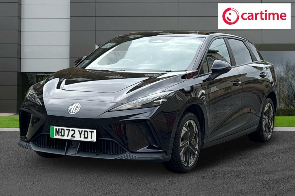 MG MG4 Hatchback Black #6