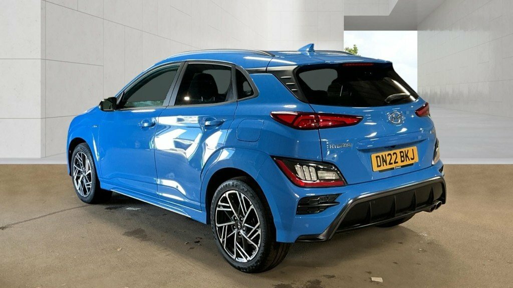 Hyundai Kona 1L N Line Blue #4