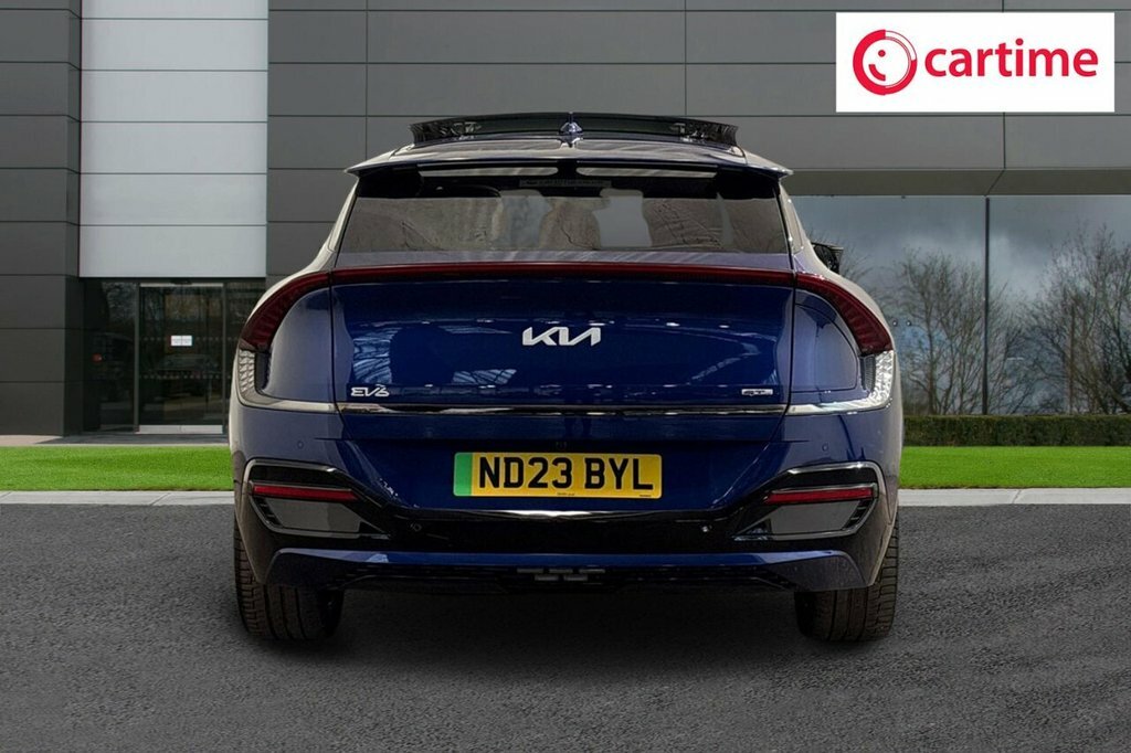 Kia EV6 Hatchback Blue #5